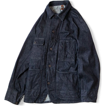 Kapital 12oz Denim Cactus Coverall (Black Thread Version)