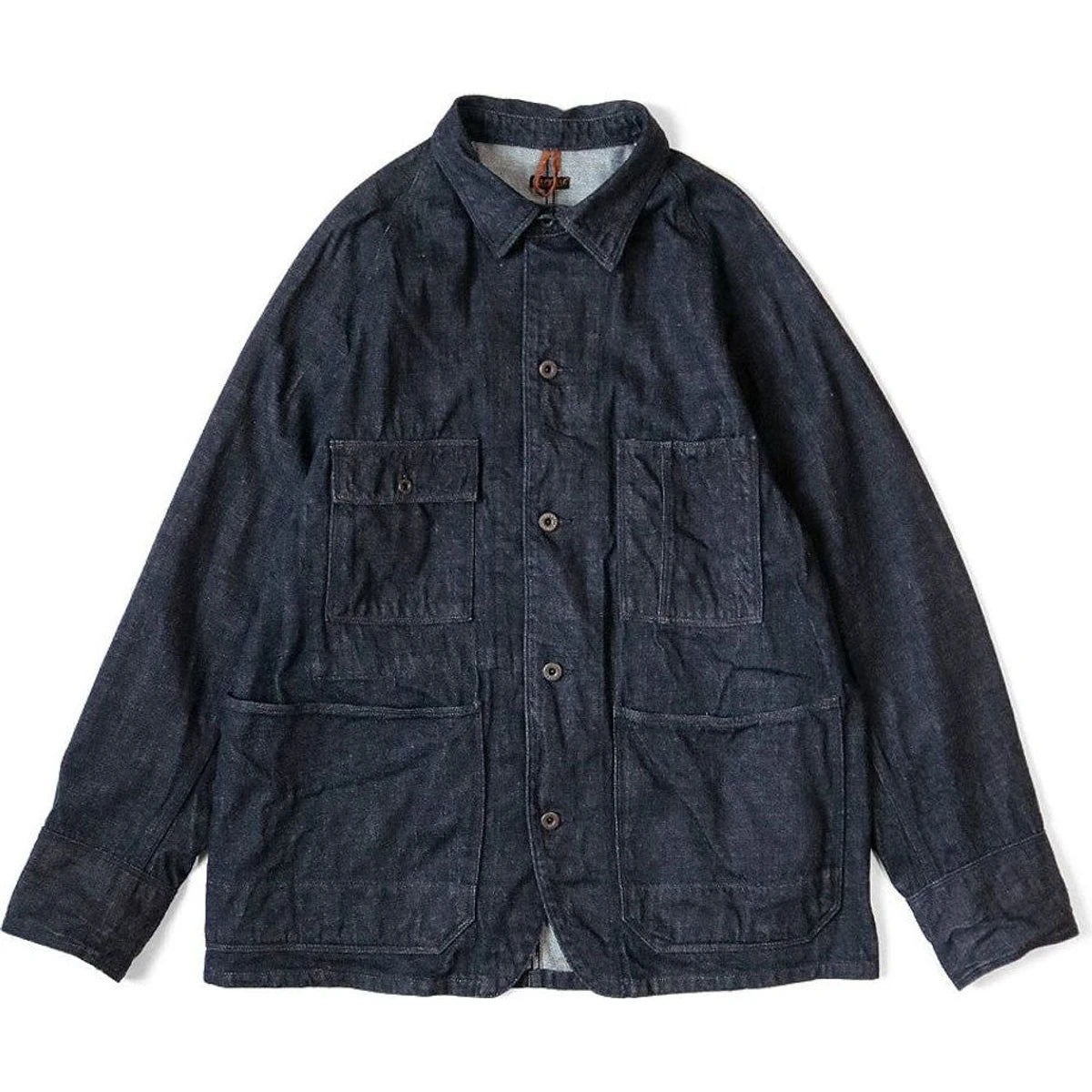 Kapital 12oz Denim Cactus Coverall (Black Thread Version)