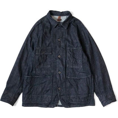 Kapital 12oz Denim Cactus Coverall (Black Thread Version)