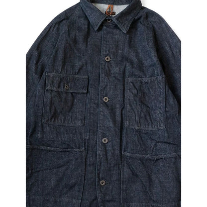 Kapital 12oz Denim Cactus Coverall (Black Thread Version)