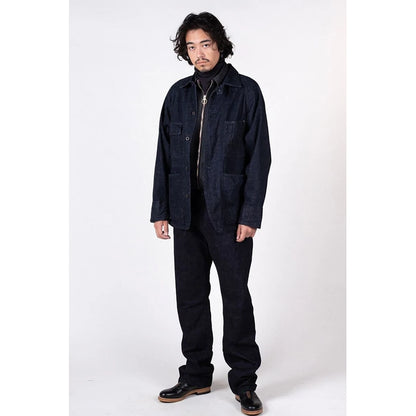 Kapital 12oz Denim Cactus Coverall (Black Thread Version)