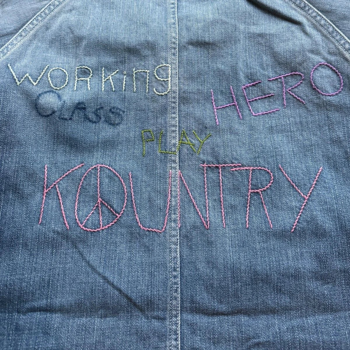 Kapital 12oz Denim Cactus Coverall (Peckish Amigo Sleeve Model)