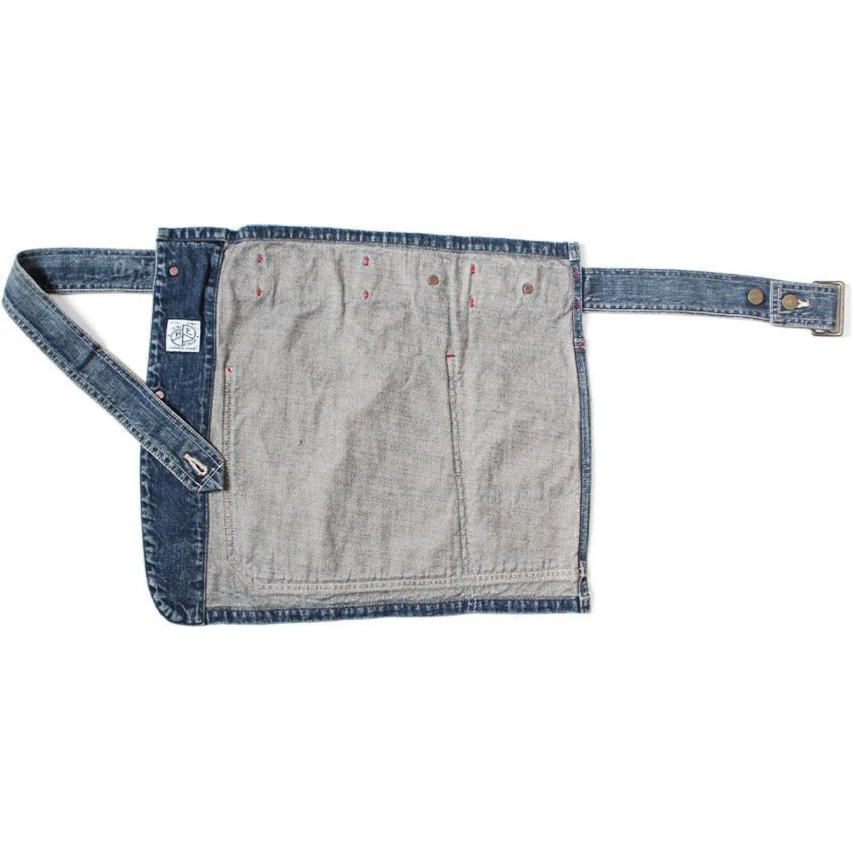 Kapital 12oz Denim Coverall Apron (Memorial Embroidery Model)