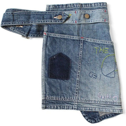 Kapital 12oz Denim Coverall Apron (Memorial Embroidery Model)
