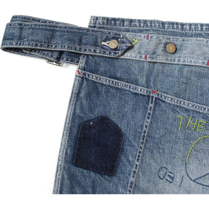 Kapital 12oz Denim Coverall Apron (Memorial Embroidery Model)