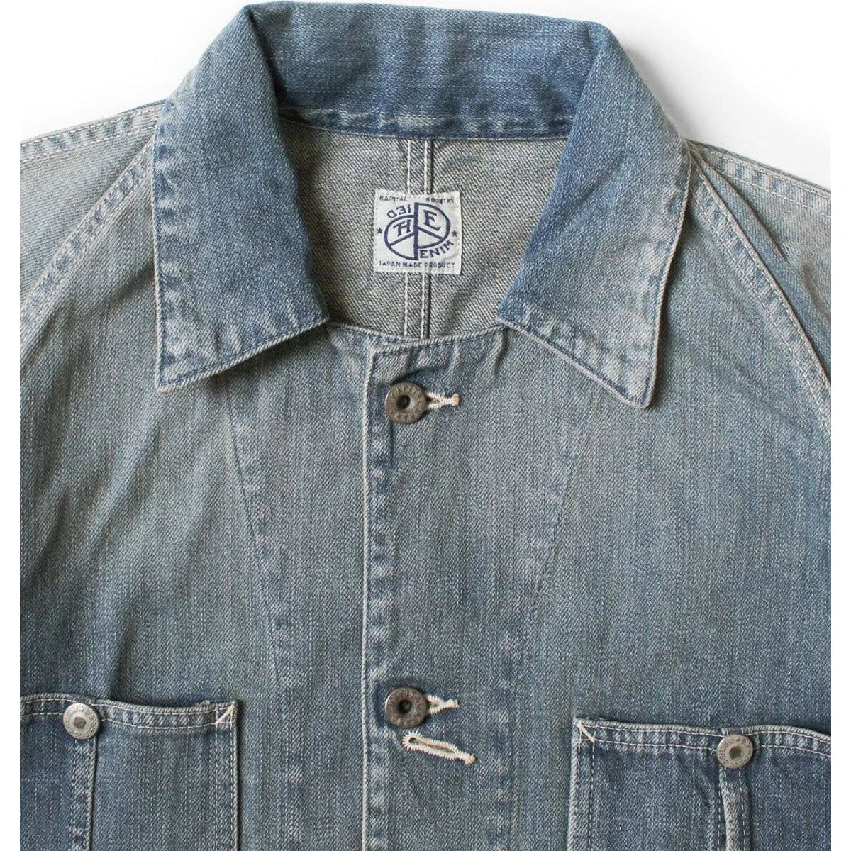 Kapital 12oz Denim Cropped Winday Chair Jacket (Short Coverall)