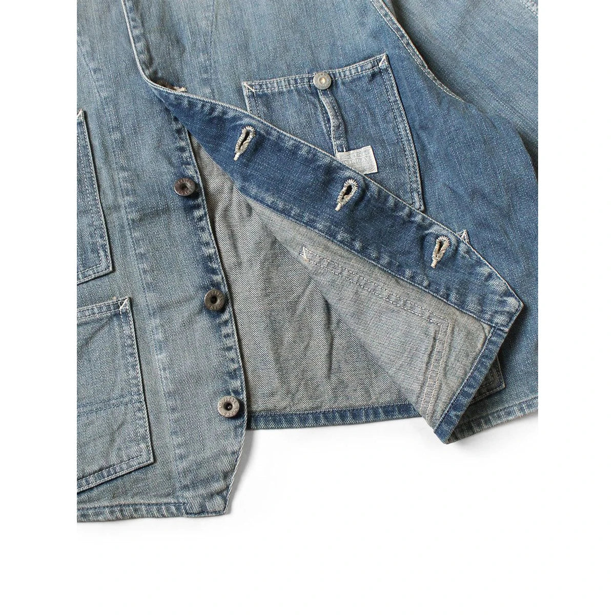 Kapital 12oz Denim Cropped Winday Chair Jacket (Short Coverall)