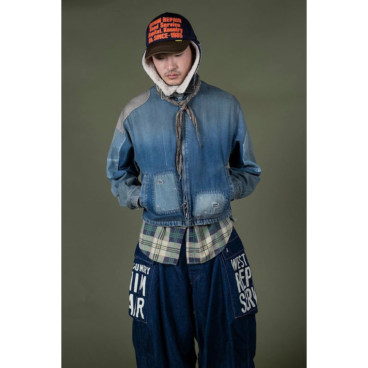 Kapital 12oz Denim Drizzler Jacket (Gold Rush Remake) | COJP Gallery