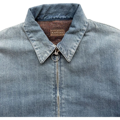 Kapital 12oz Denim Hacksaw Drizzler Jacket