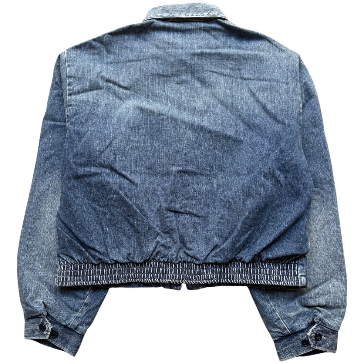 Kapital 12oz Denim Hacksaw Drizzler Jacket (Paisley Lining)