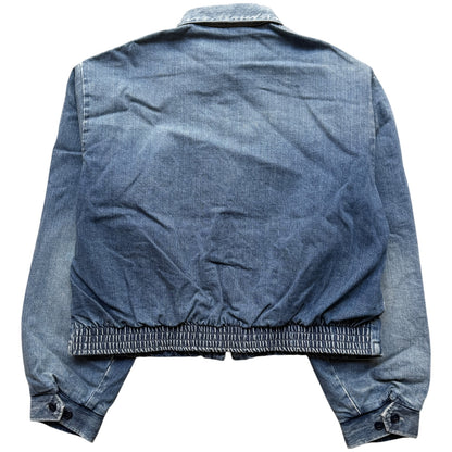 Kapital 12oz Denim Hacksaw Drizzler Jacket (Paisley Lining)
