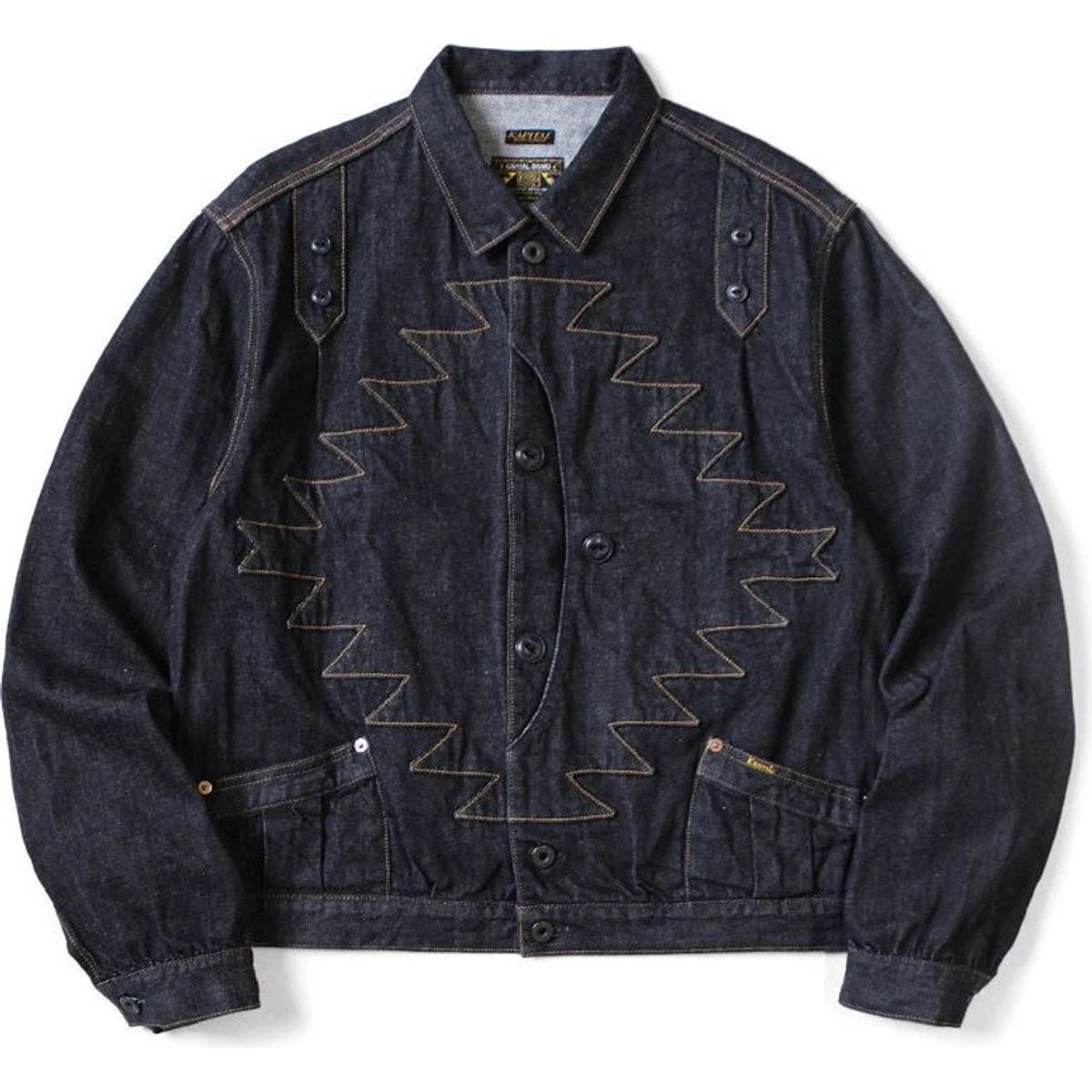 Kapital 12oz Denim Santo Domingo Thunderbird Jacket | COJP Gallery