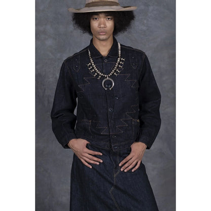 Kapital 12oz Denim Santo Domingo Thunderbird Jacket