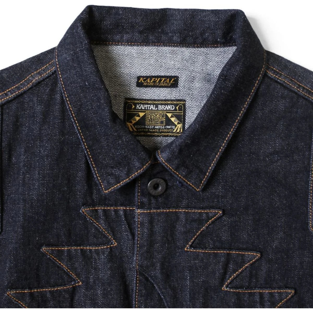 Kapital 12oz Denim Santo Domingo Thunderbird Jacket