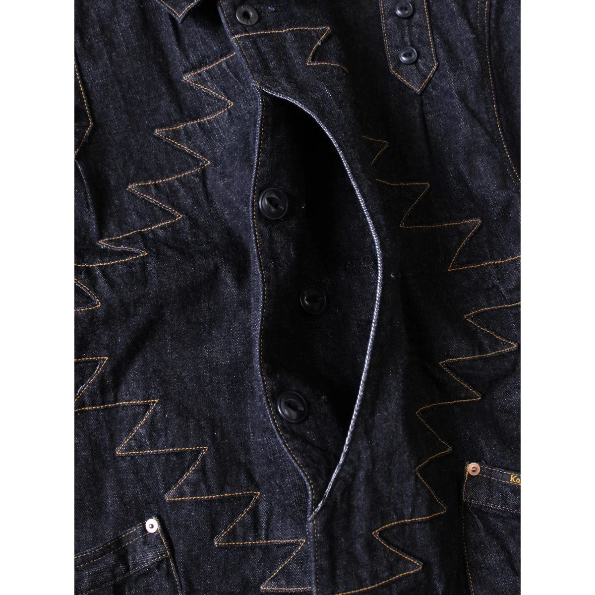 Kapital 12oz Denim Santo Domingo Thunderbird Jacket