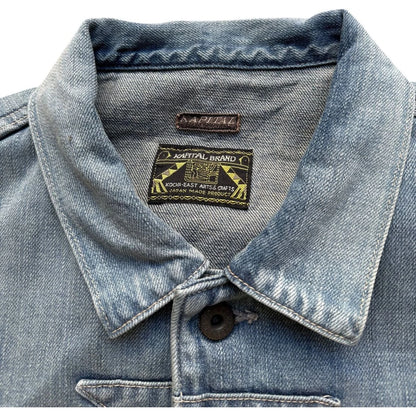 Kapital 12oz Denim Santo Domingo Thunderbird Jacket (Processed)