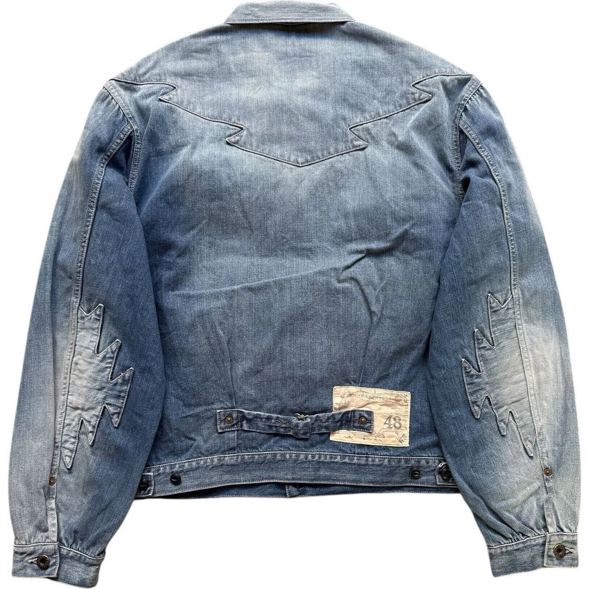 KAPITAL 12ozデニム サントドミンゴサンダーバードJKT(加工) Kapital 12oz Denim Santo Domingo Thunderbird Jacket (Processed