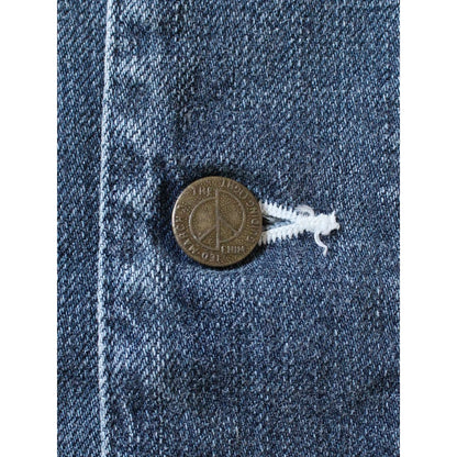 Kapital 12oz Denim Sleeveless Gilet Coverall (Memorial Embroidery Model)