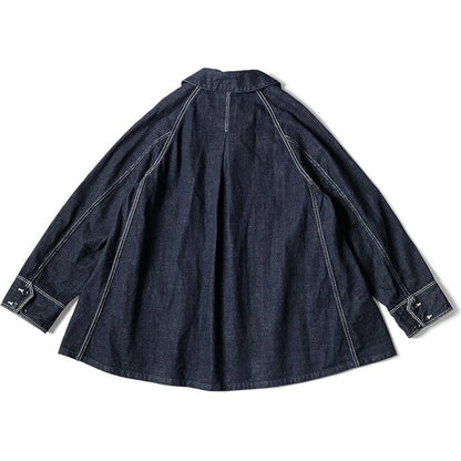 Kapital 12oz Denim Wrangle Collar Bell Coverall