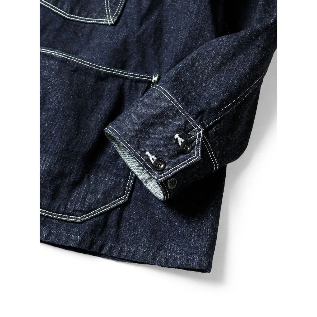 Kapital 12oz Denim Wrangle Collar Bell Coverall
