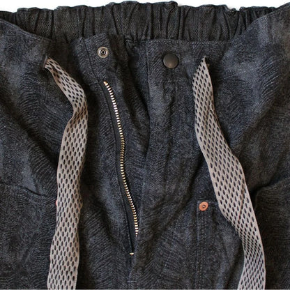 Kapital 12oz Magpie Denim Double Knee Easy Baggy Pants