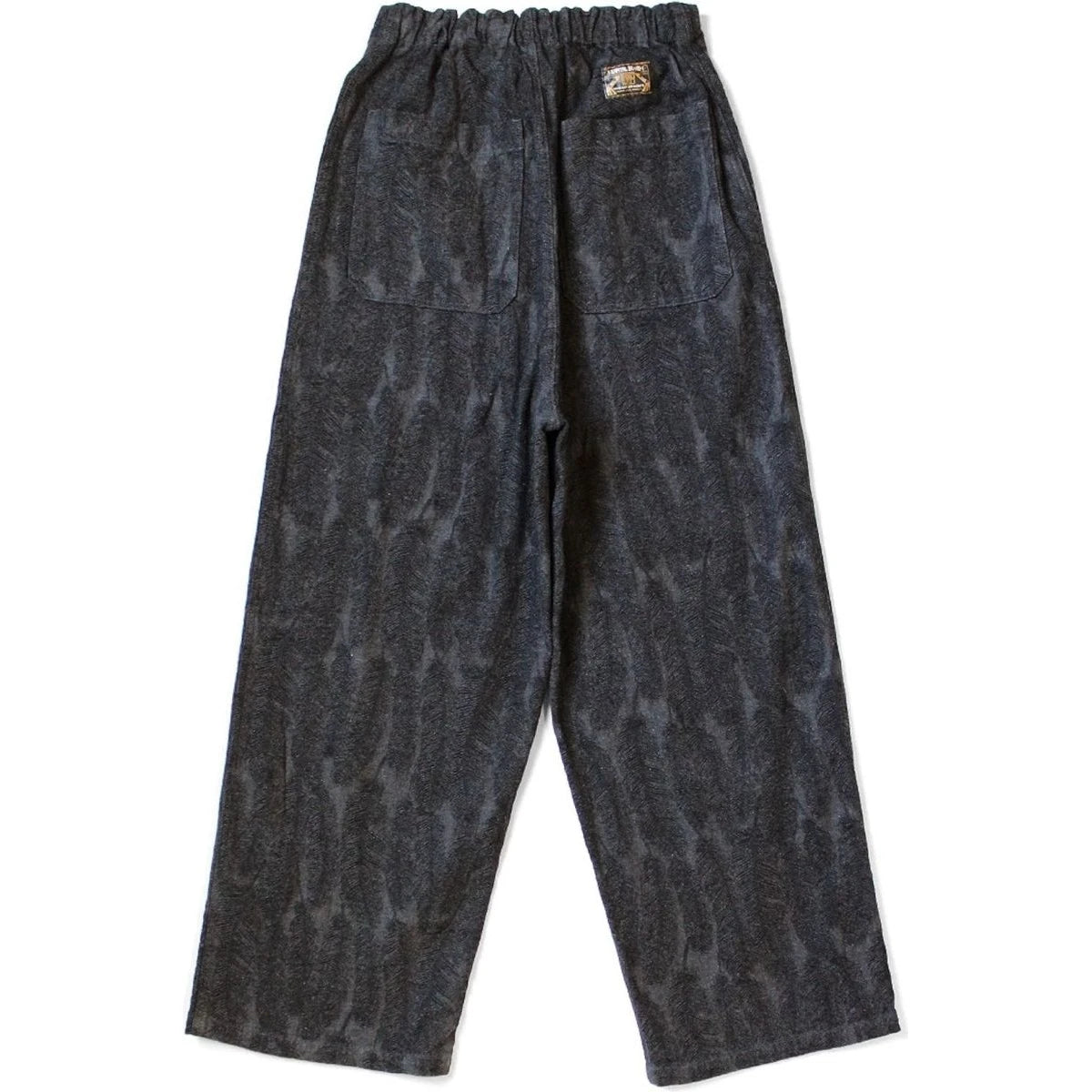 Kapital 12oz Magpie Denim Double Knee Easy Baggy Pants