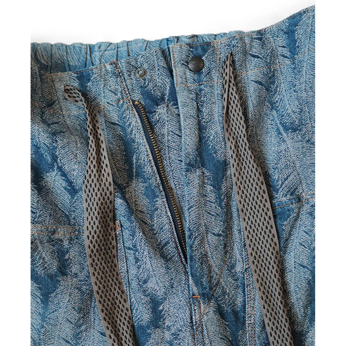 Kapital 12oz Magpie Denim Double Knee Easy Baggy Pants