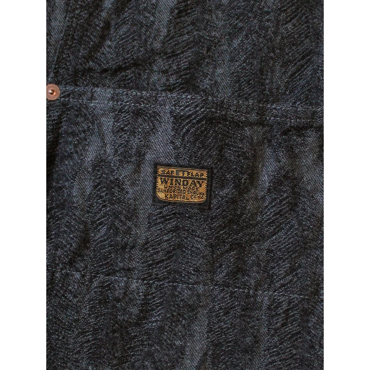 Kapital 12oz Magpie Denim Double Knee Easy Baggy Pants