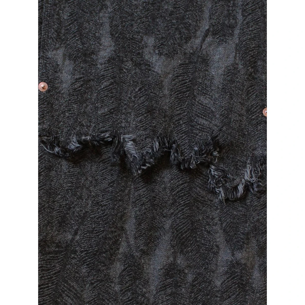Kapital 12oz Magpie Denim Double Knee Easy Baggy Pants