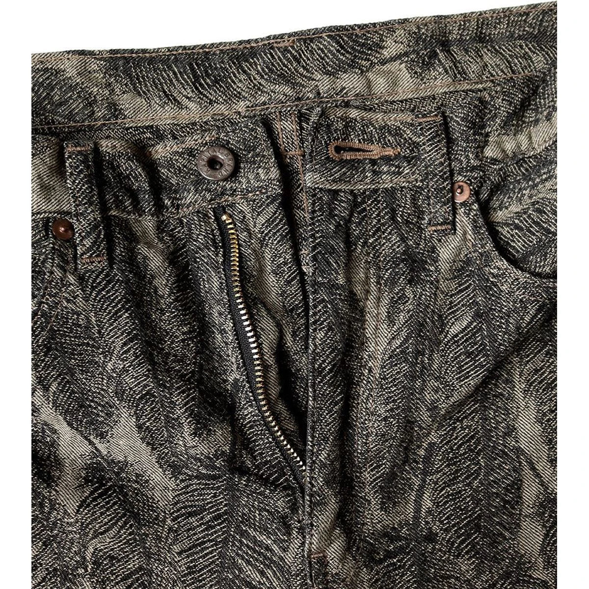 Kapital 12oz Magpie Feather Denim 5P Okabellbo