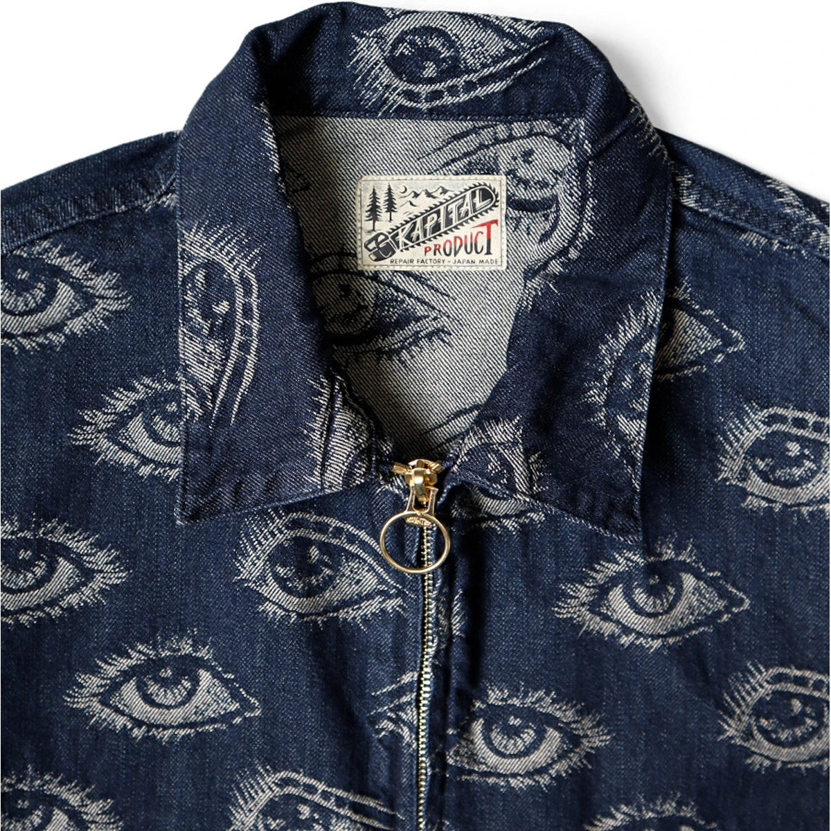 Kapital 12oz Speakeasy Denim Drizzler Jacket