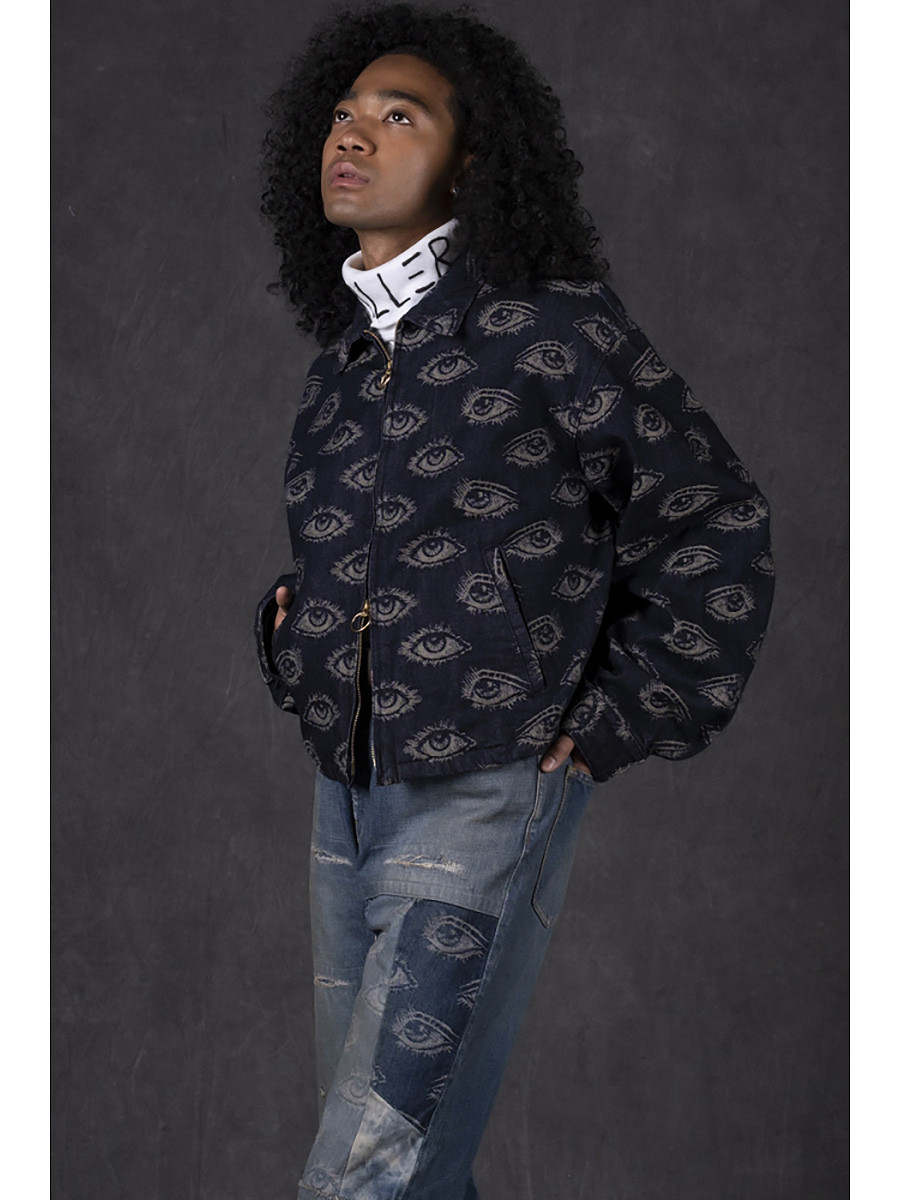 Kapital 12oz Speakeasy Denim Drizzler Jacket