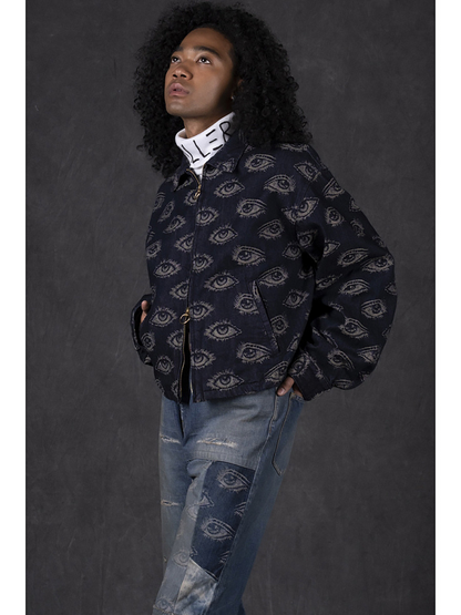 Kapital 12oz Speakeasy Denim Drizzler Jacket