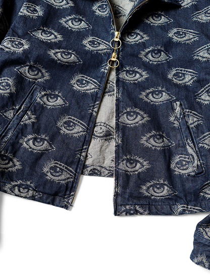 Kapital 12oz Speakeasy Denim Drizzler Jacket