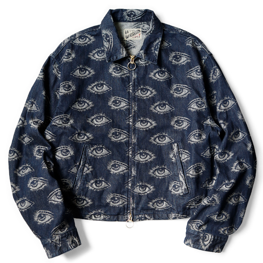 Kapital 12oz Speakeasy Denim Drizzler Jacket