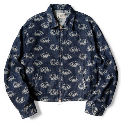 Kapital 12oz Speakeasy Denim Drizzler Jacket