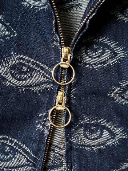 Kapital 12oz Speakeasy Denim Drizzler Jacket