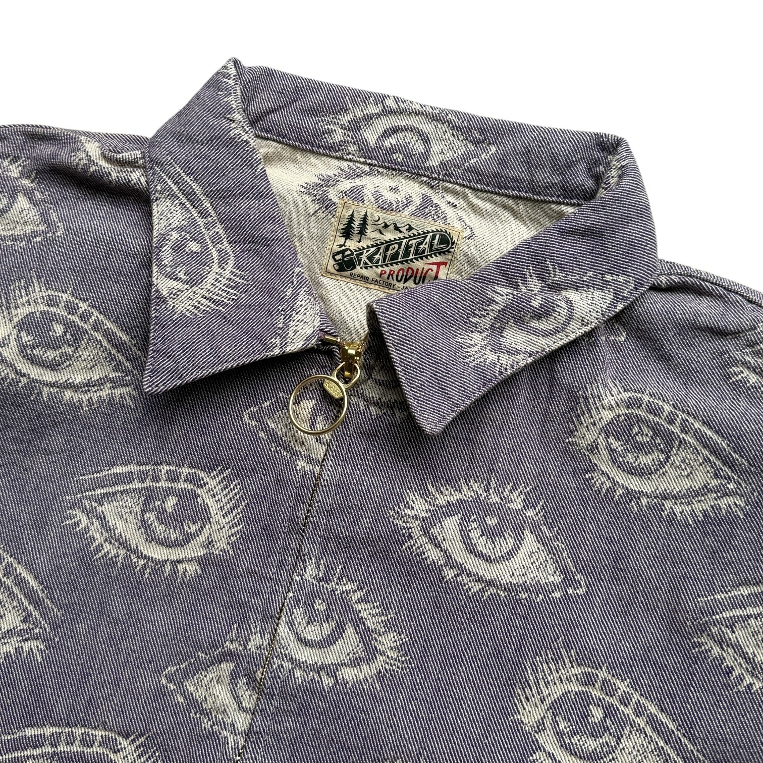 Kapital 12oz Speakeasy Denim Drizzler Jacket | COJP Gallery