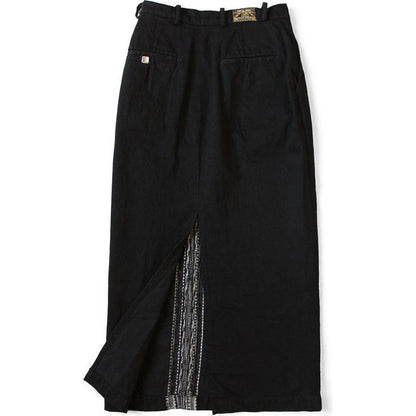 Kapital 12oz Yagasuri Jacquard Denim Boogie Day Skirt