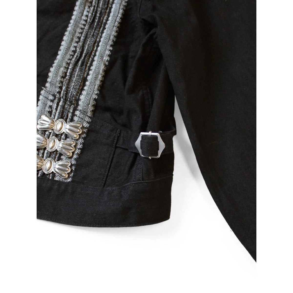 Kapital 12oz Yagasuri Jacquard Denim Drizzler Jacket