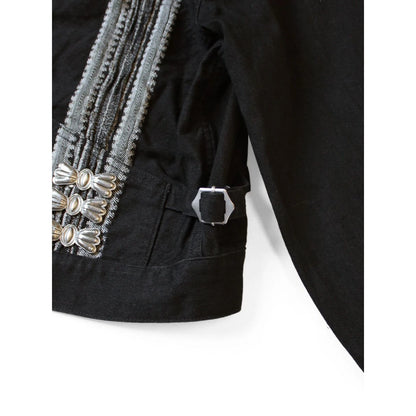 Kapital 12oz Yagasuri Jacquard Denim Drizzler Jacket