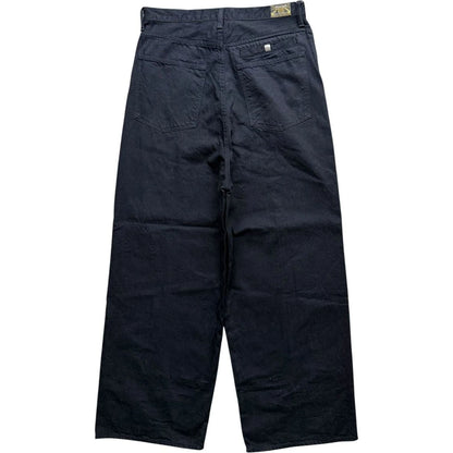 Kapital 12oz Yagasuri Jacquard Denim Port Baggy Pants
