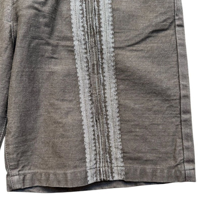 Kapital 12oz Yagasuri Jacquard Denim Shorts