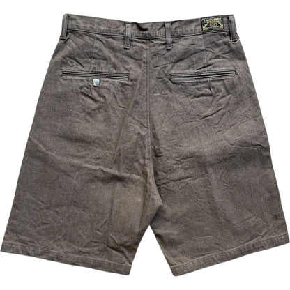 Kapital 12oz Yagasuri Jacquard Denim Shorts