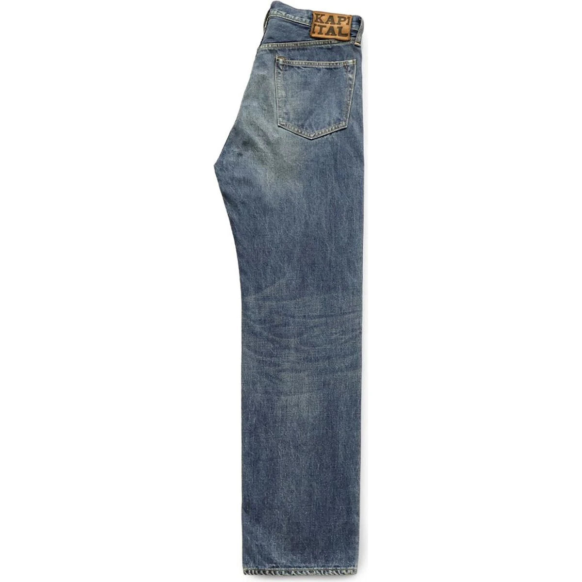 Kapital 13.5oz Zimbabwe Denim 5 Pocket Monkey TH (Zip Fly)