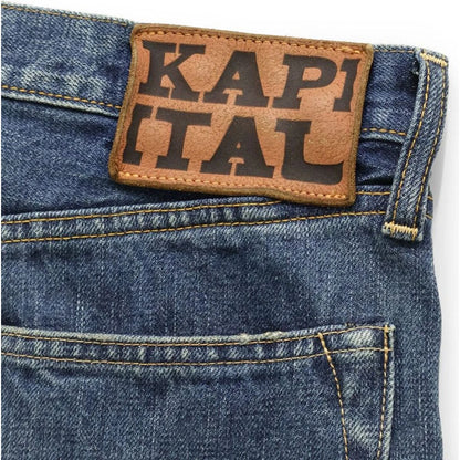 Kapital 13.5oz Zimbabwe Denim 5 Pocket Monkey TH (Zip Fly)