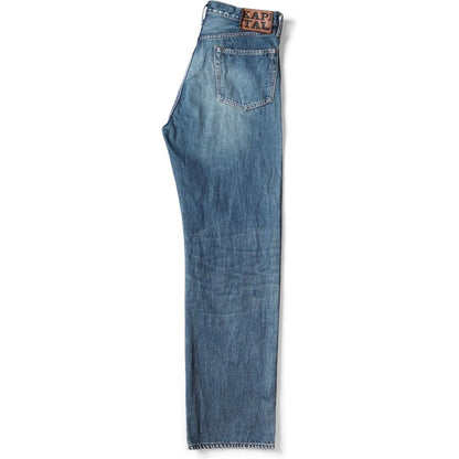 Kapital 13.5oz Zimbabwe Denim 5P Selvedge Wide Leg Monkey TH (Processed)
