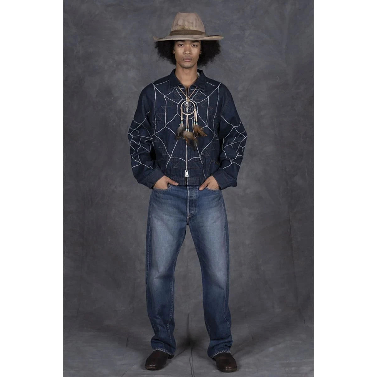 Kapital 13.5oz Zimbabwe Denim 5P Monkey Cisco (Processed)