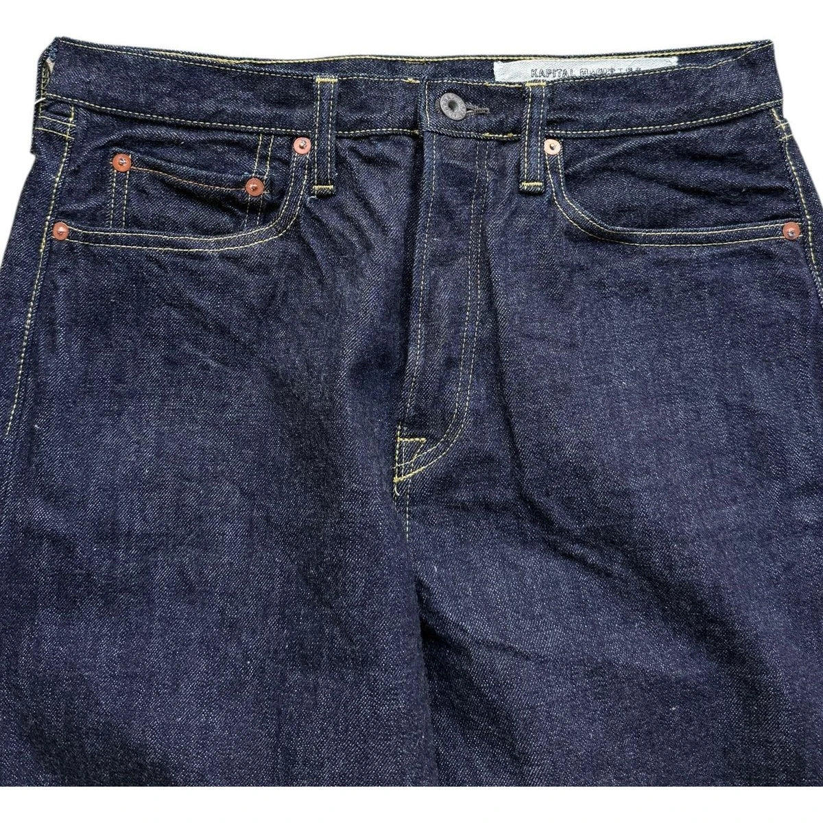 Kapital 13.5oz Zimbabwe Denim 5P Selvedge Monkey Cisco