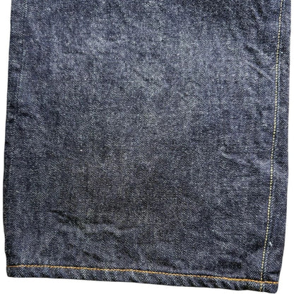 Kapital 13.5oz Zimbabwe Denim 5P Selvedge Wide Leg Monkey TH One Wash